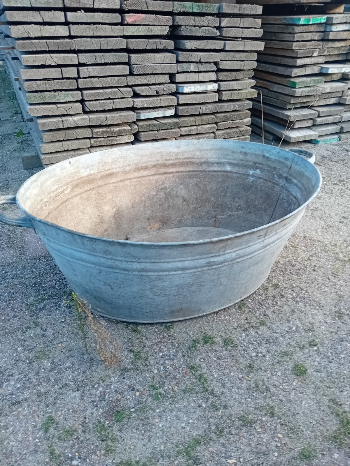 4 stuks zinken teil, Ophalen