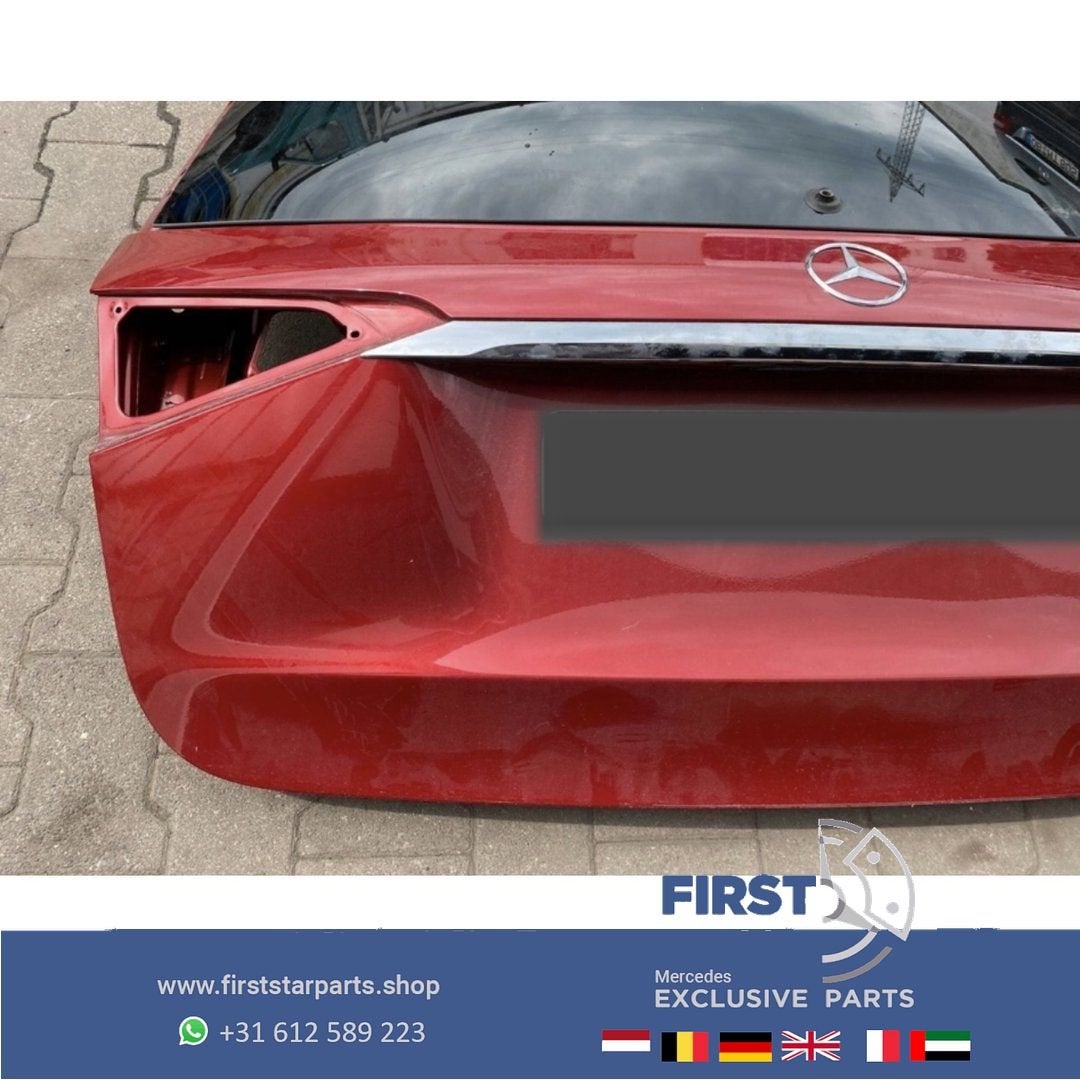 W167 V167 GLE SUV ACHTERKLEP A1677403800 ROOD origineel Merc, Arrière, Haillon arrière, Utilisé, -