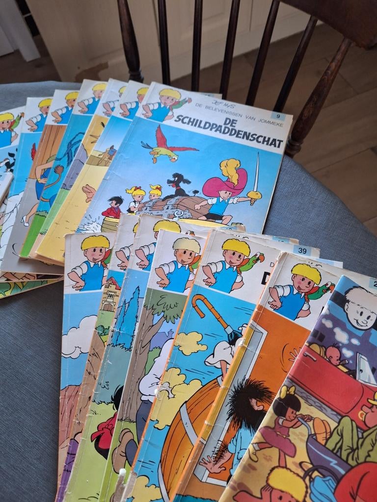 70 jommeke strips, Enlèvement