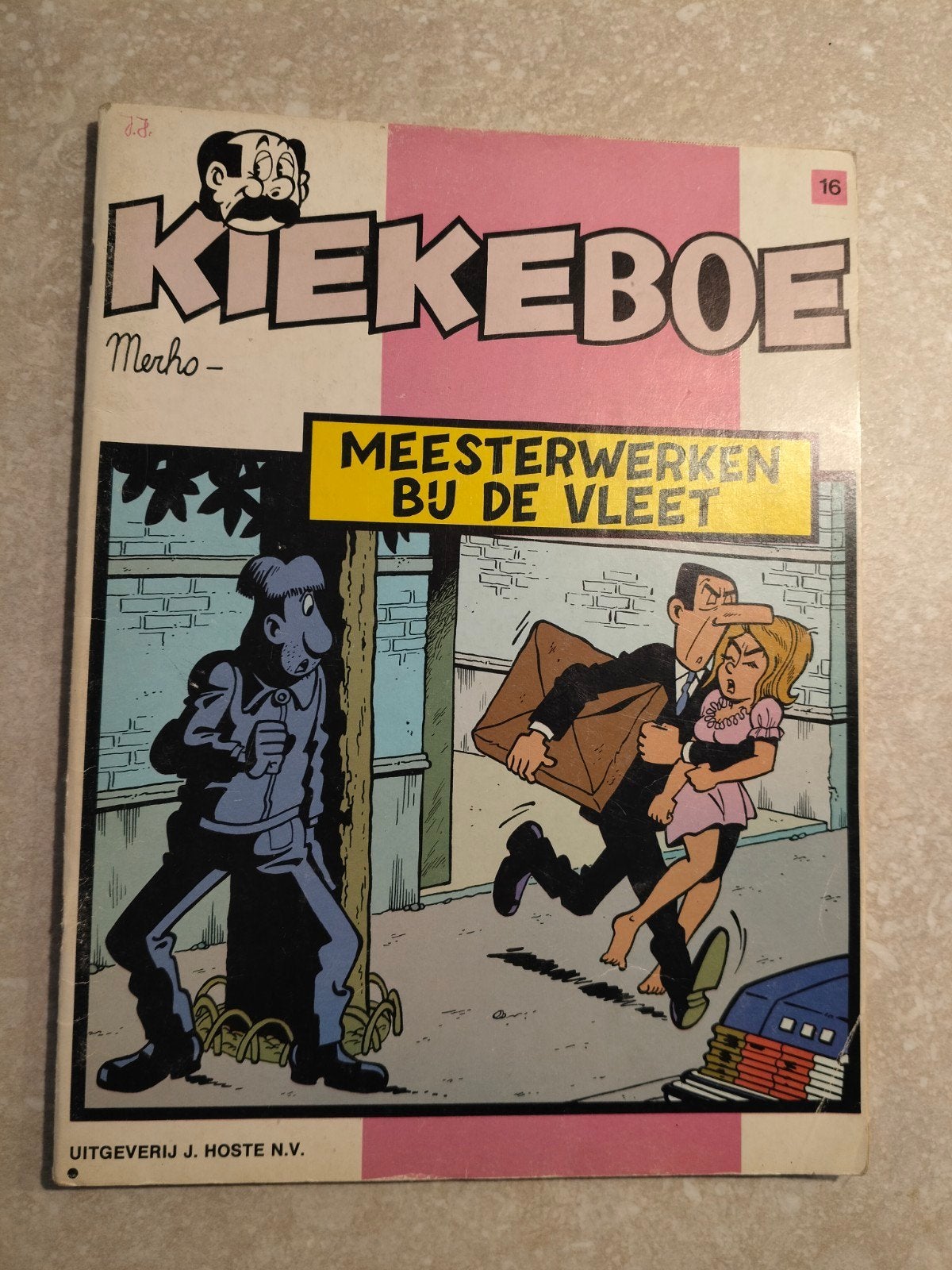 Kiekeboe eerste druk meesterwerken bij de vleet, Enlèvement ou Envoi