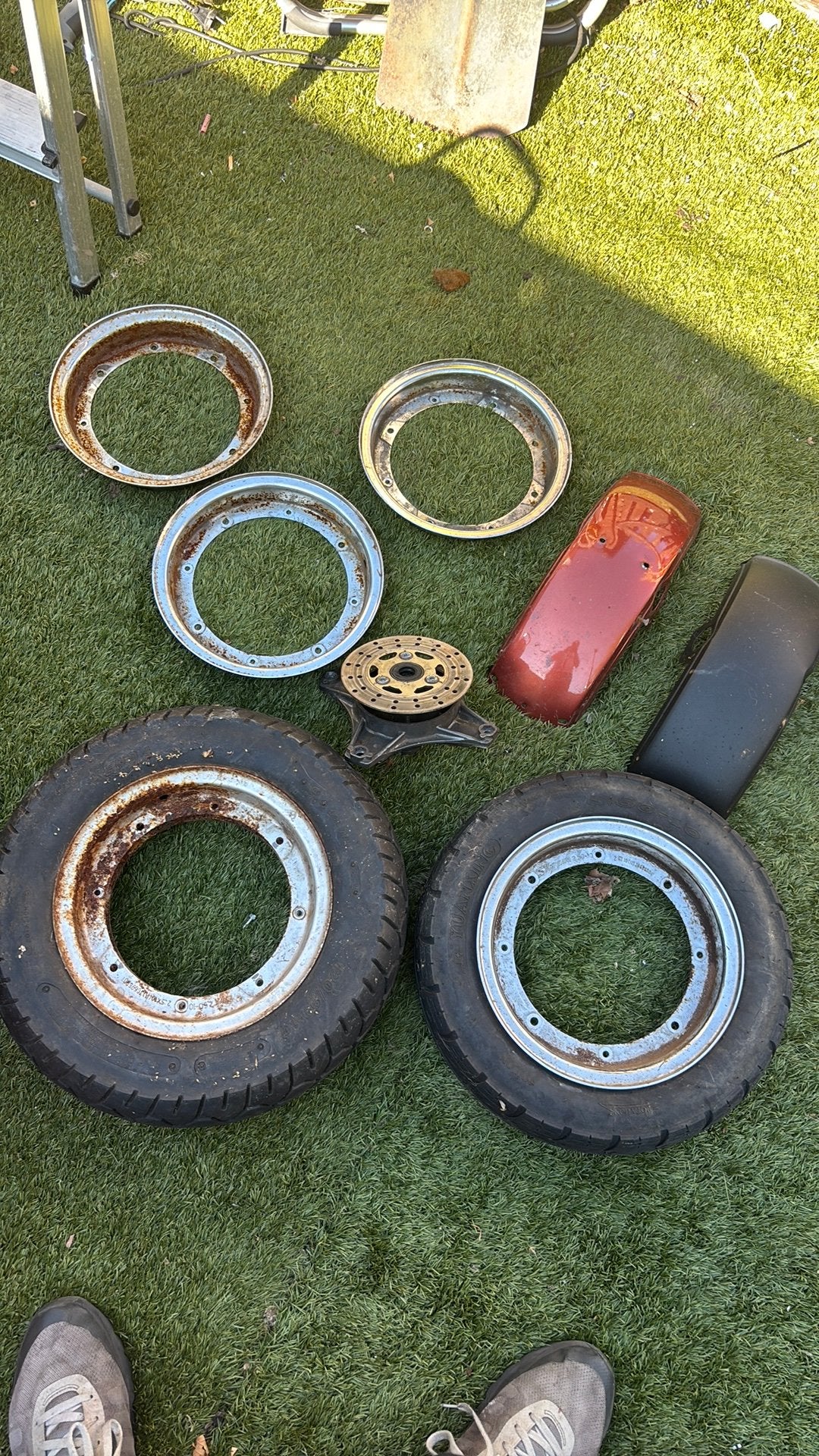 Stukken voor honda dax, Enlèvement, Utilisé, Honda