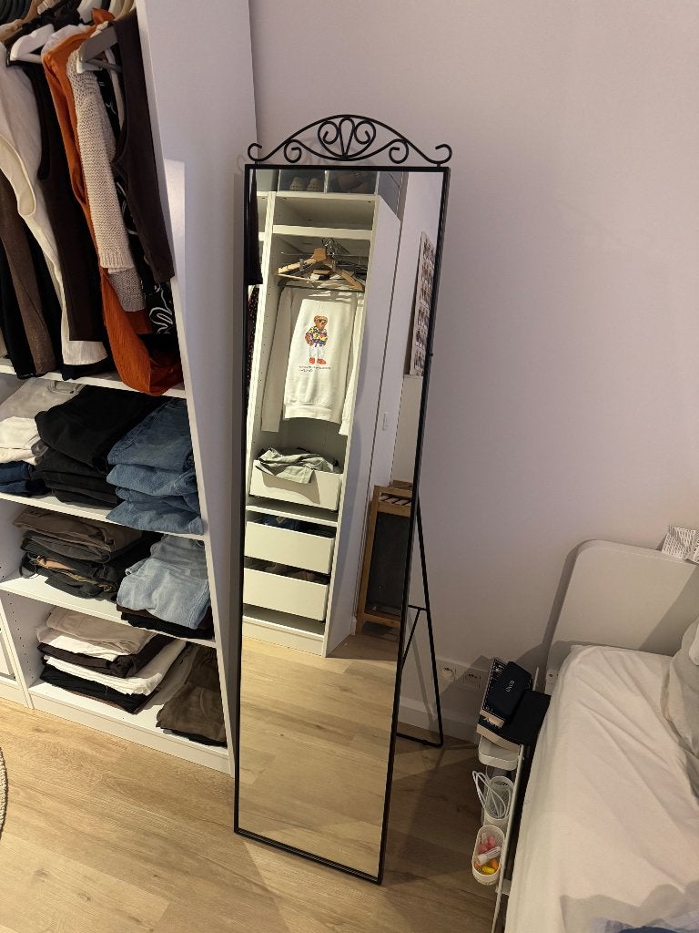 Miroir chambre ou dressing, Maison & Meubles, Accessoires pour la Maison | Miroirs, Comme neuf, Rectangulaire, Moins de 50 cm