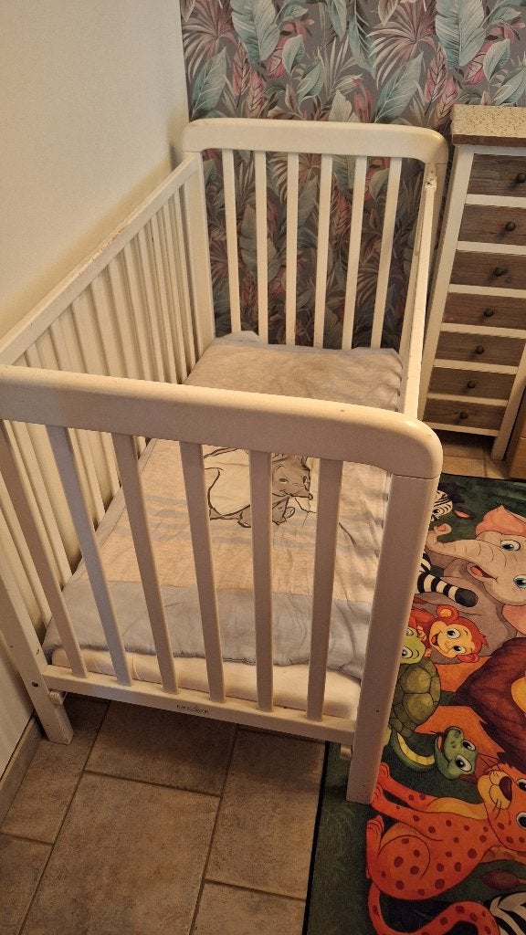 Kinderbed met matras, 70 tot 85 cm, 140 tot 160 cm, Zo goed als nieuw, Ophalen