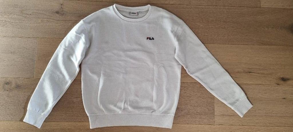 Witte sweater *Fila* mooie staat! Maat S, Wit, Ophalen of Verzenden, Zo goed als nieuw, Maat 36 (S)