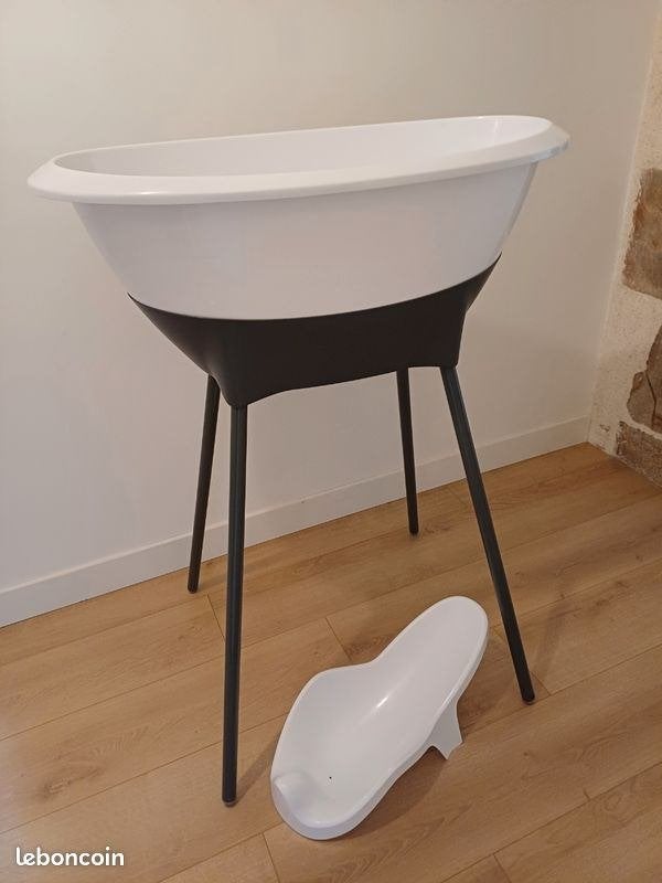 Luma baignoire bébé + un transat de bain, Enfants & Bébés, Enlèvement, Comme neuf, Baignoire, Autres marques