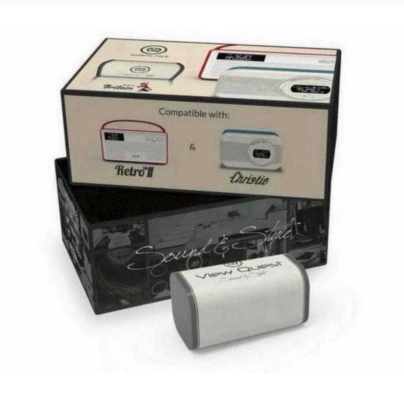 VQ RetroII Christie Radio Accu Batterij Battery Pack Lithium, Audio, Tv en Foto, Accu's en Batterijen, Ophalen of Verzenden, Nieuw