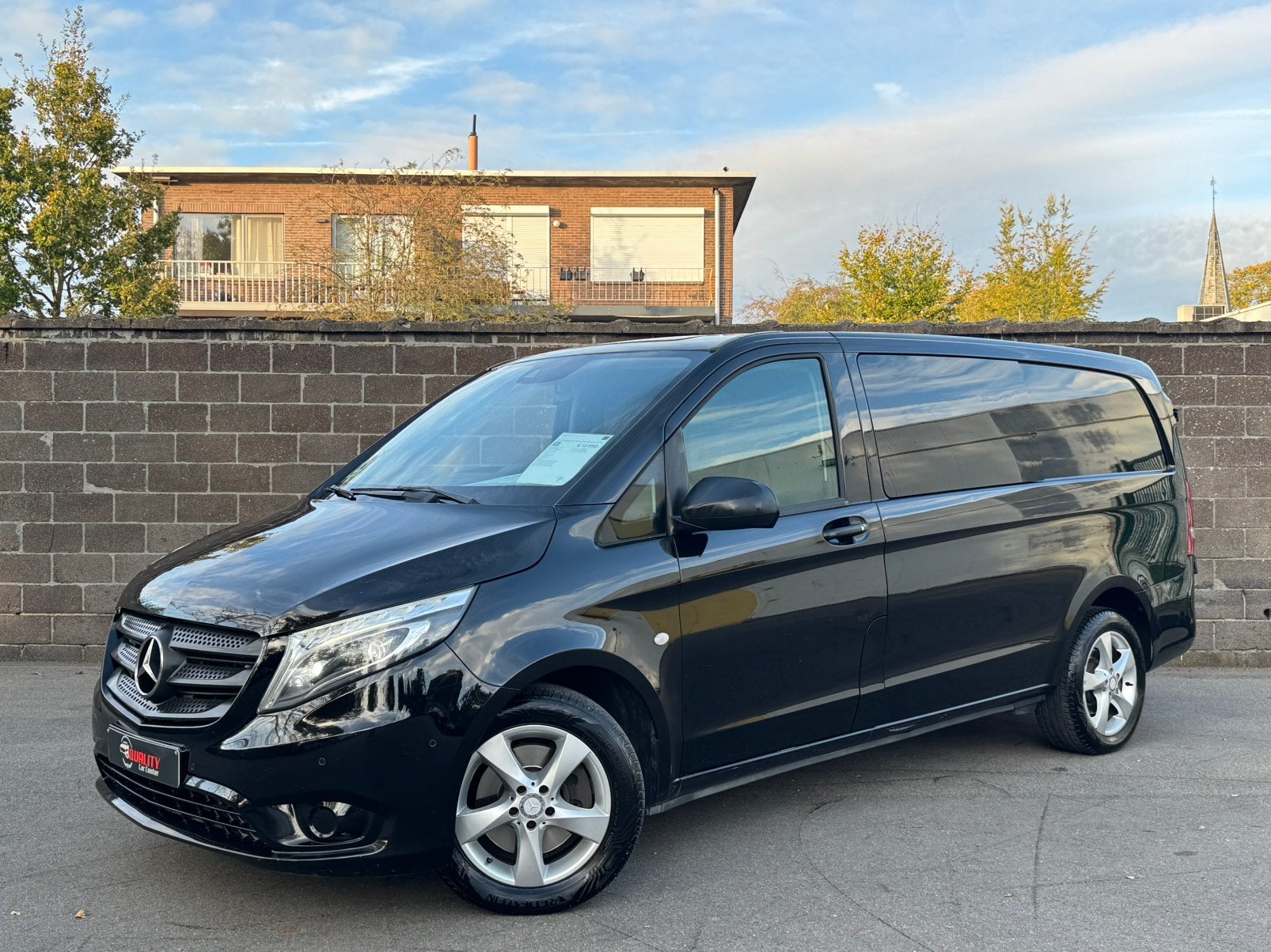 Mercedes Vito DoubleCab. 119CDI Automaat 190pk Euro6b Xenon, Auto's, Automaat, Dealer onderhouden, Monovolume, Euro 6