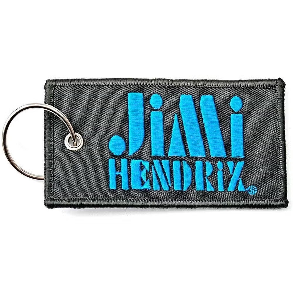 Jimi Hendrix - Stencil Logo Patch Keychain off. merchandise, Ophalen of Verzenden, Nieuw