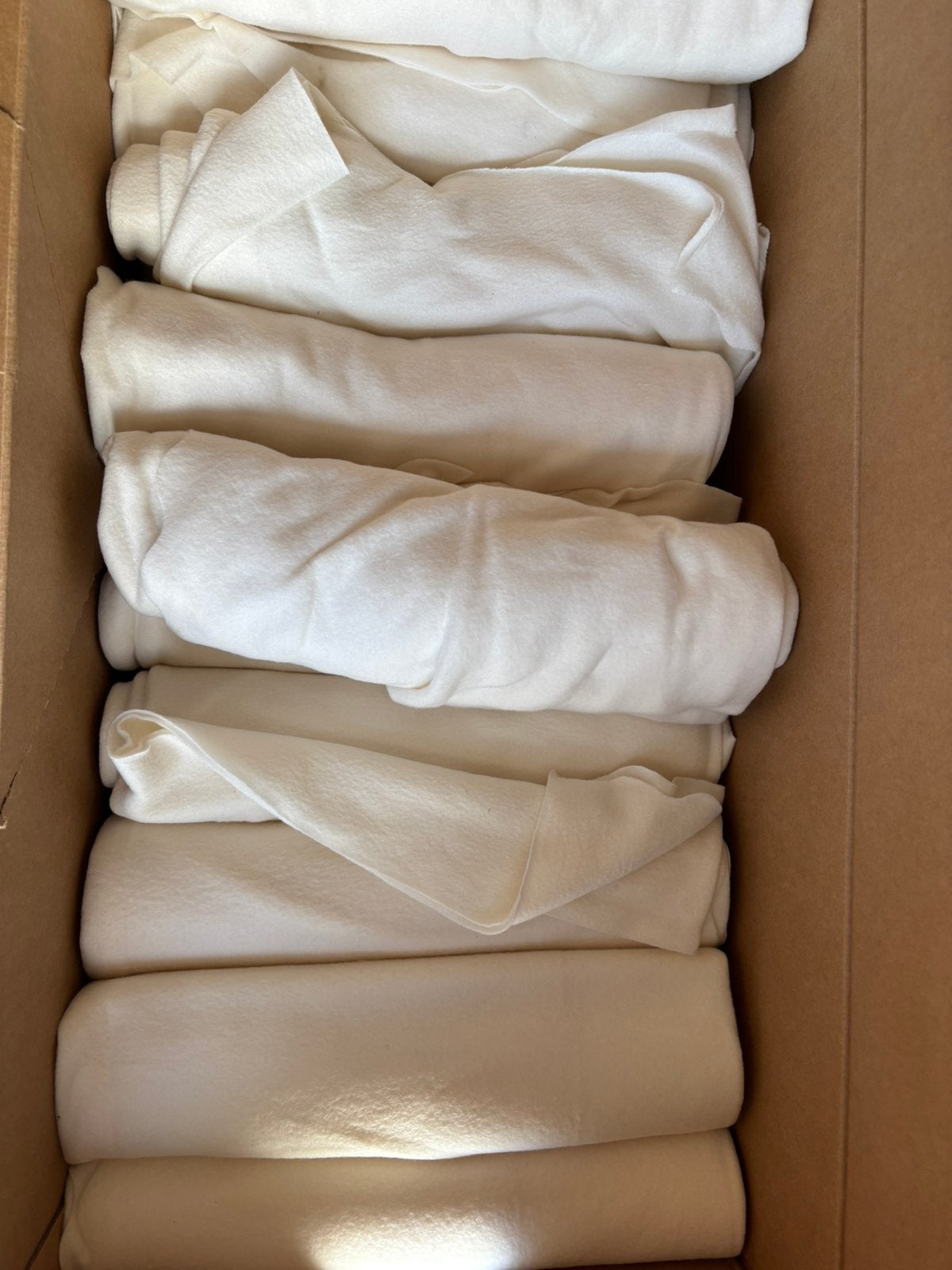 Fleece deken plaid Ikea Thorgun - 30 stuks, Ophalen, Wit, Zo goed als nieuw, IKEA