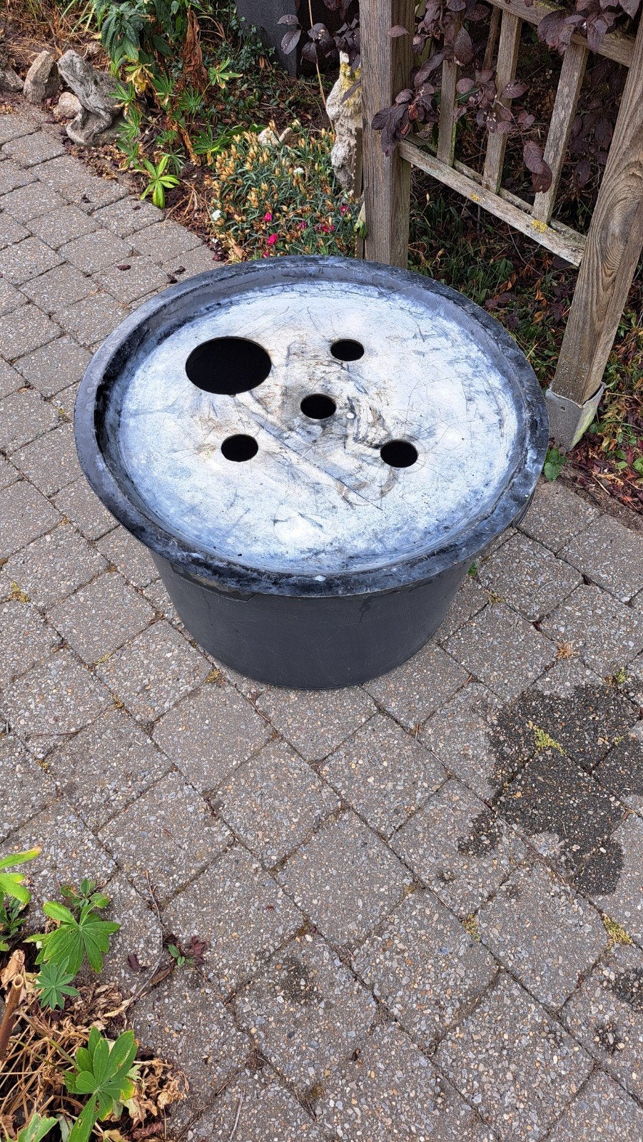 Watervat voor fontein .kan ook als kleine vijver gebruikt wo, Tuin en Terras, Ophalen, Fontein