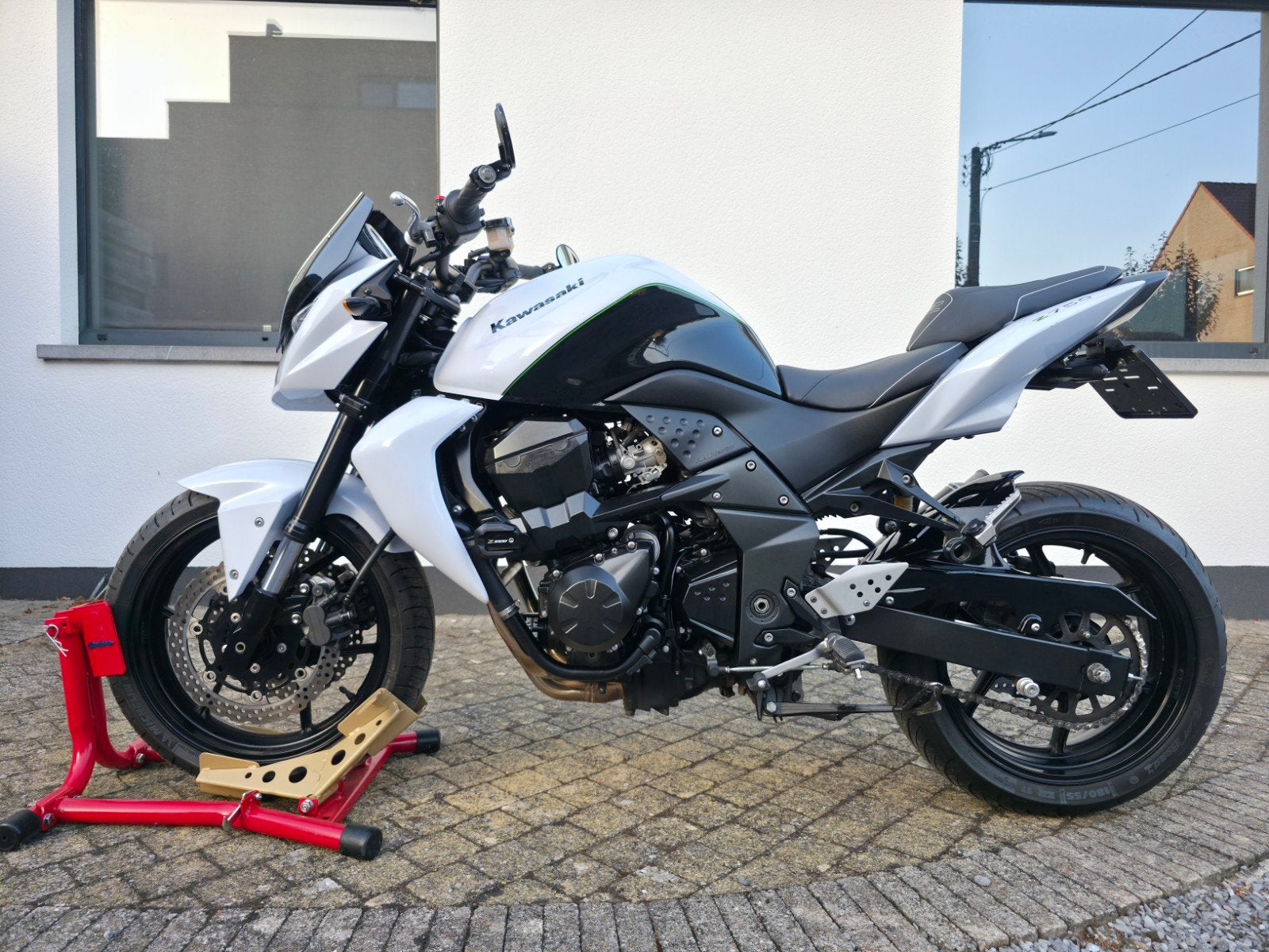 Kawasaki Z750 - 34.500Km - Performance - Gekeurd*, Motos, Motos | Kawasaki, 750 cm³, Plus de 35 kW, Échappement sport, 4 cylindres