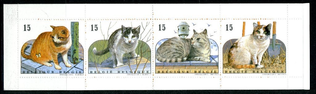 B24 MNH 1993 - Chats européens, Envoi, Non oblitéré, Neuf