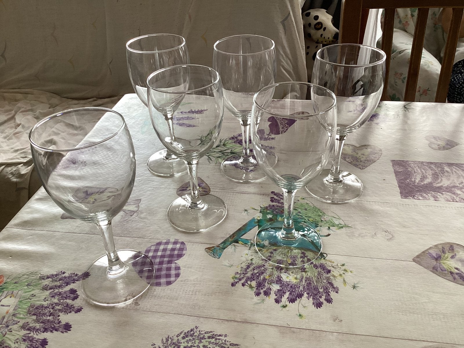Le lot de 6 verres à vin petit, Enlèvement, Neuf
