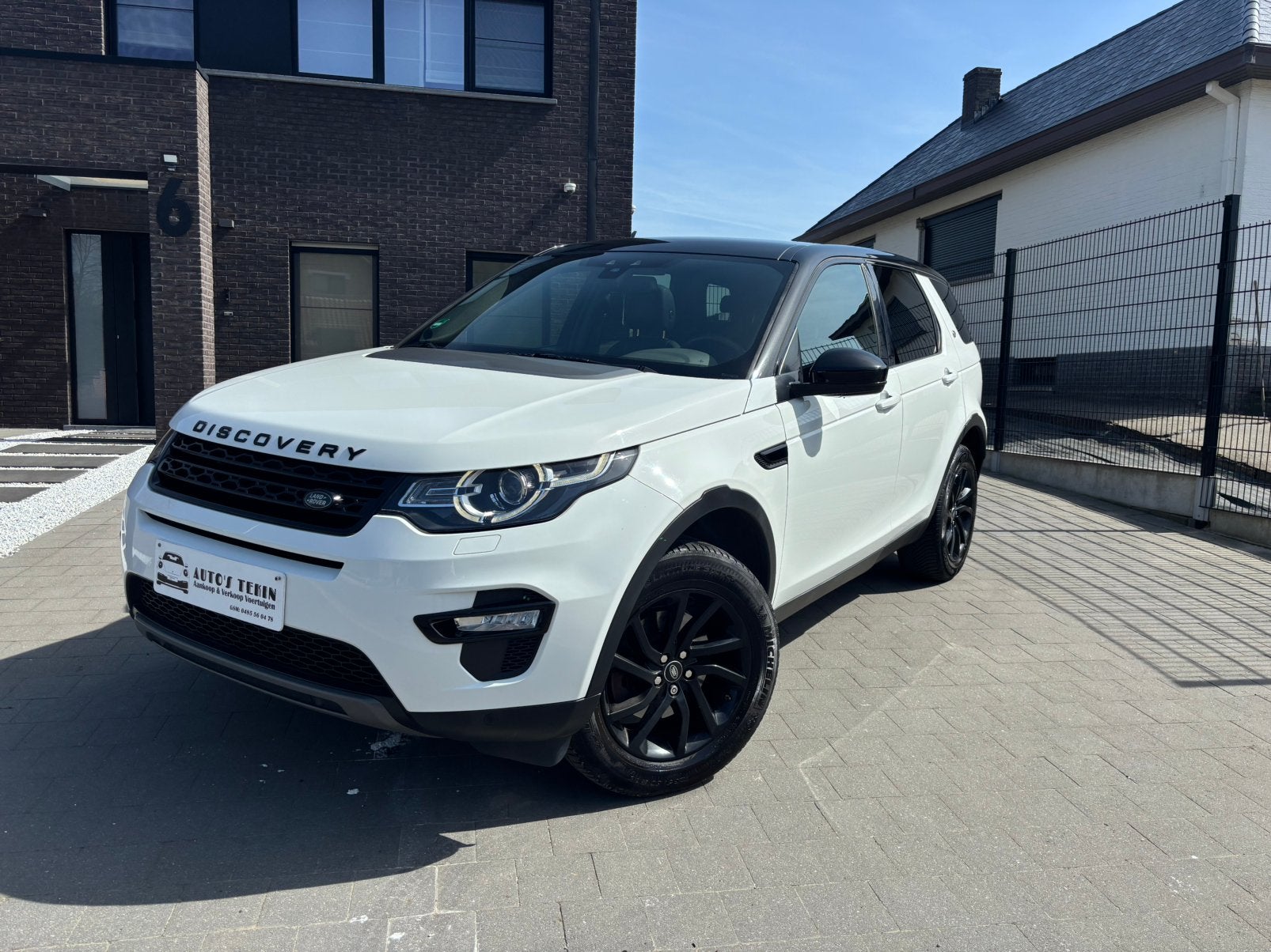 Land Rover Discovery Sport 4x4 | Pano, caméra, siège chauffé, Cuir, Entreprise, Noir, Blanc