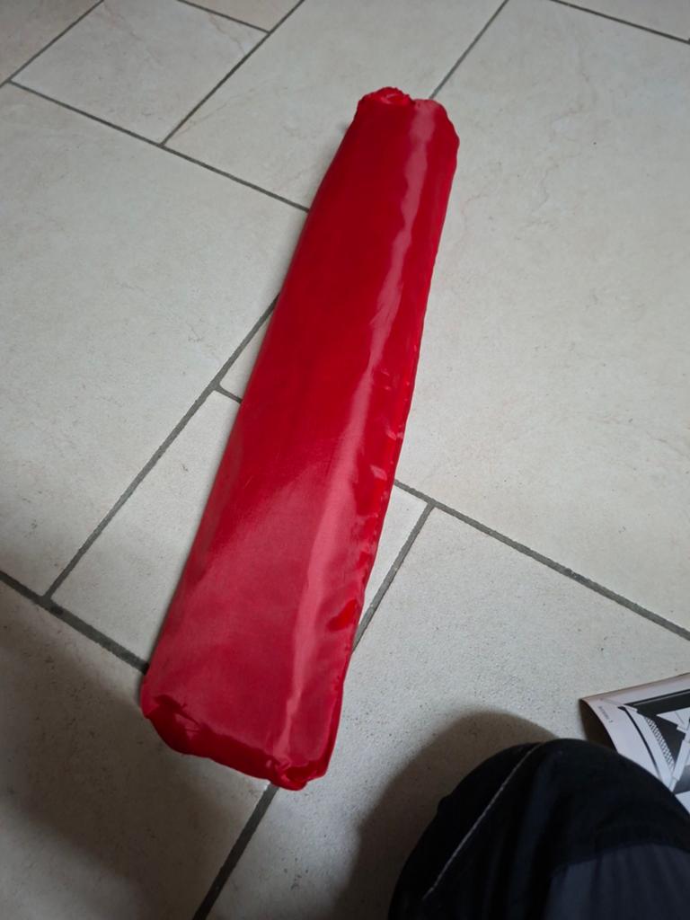 Kinder speel tent, Ophalen