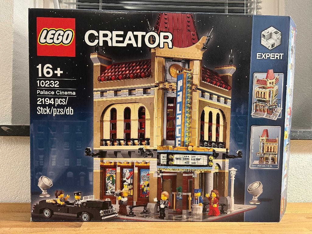 Lego Creator Expert Modular 10232 - Palace Cinema, Instructions incluses, Enlèvement ou Envoi, Lego, Ensemble complet
