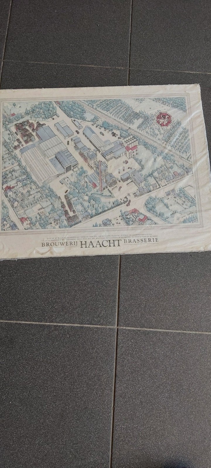 affiche brouwerij haacht, Verzamelen, Biermerken, Ophalen