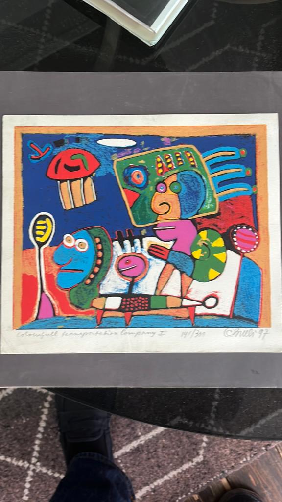 Litho Clemens Briels 141/300, Antiquités & Art, Enlèvement