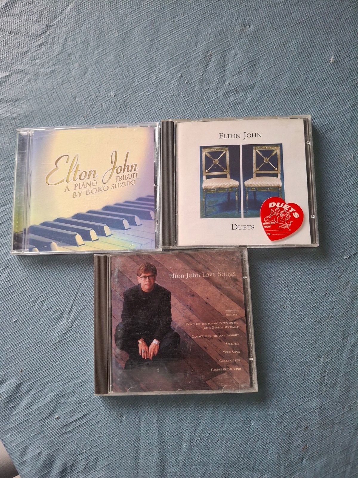 CD Elton John 1,5 euro par CD, Enlèvement ou Envoi