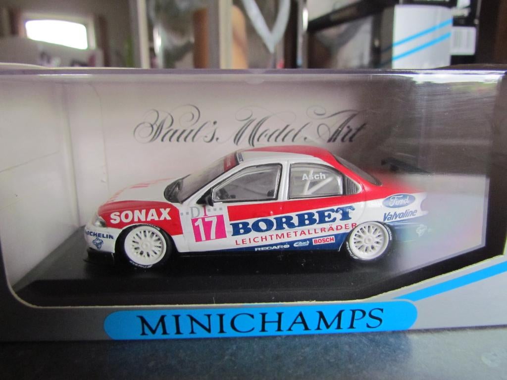 Minichamps Ford Mondeo STW-Cup 1995 Eggenberger / Asch 1/43, Hobby & Loisirs créatifs, Enlèvement ou Envoi, Neuf, Voiture, MiniChamps