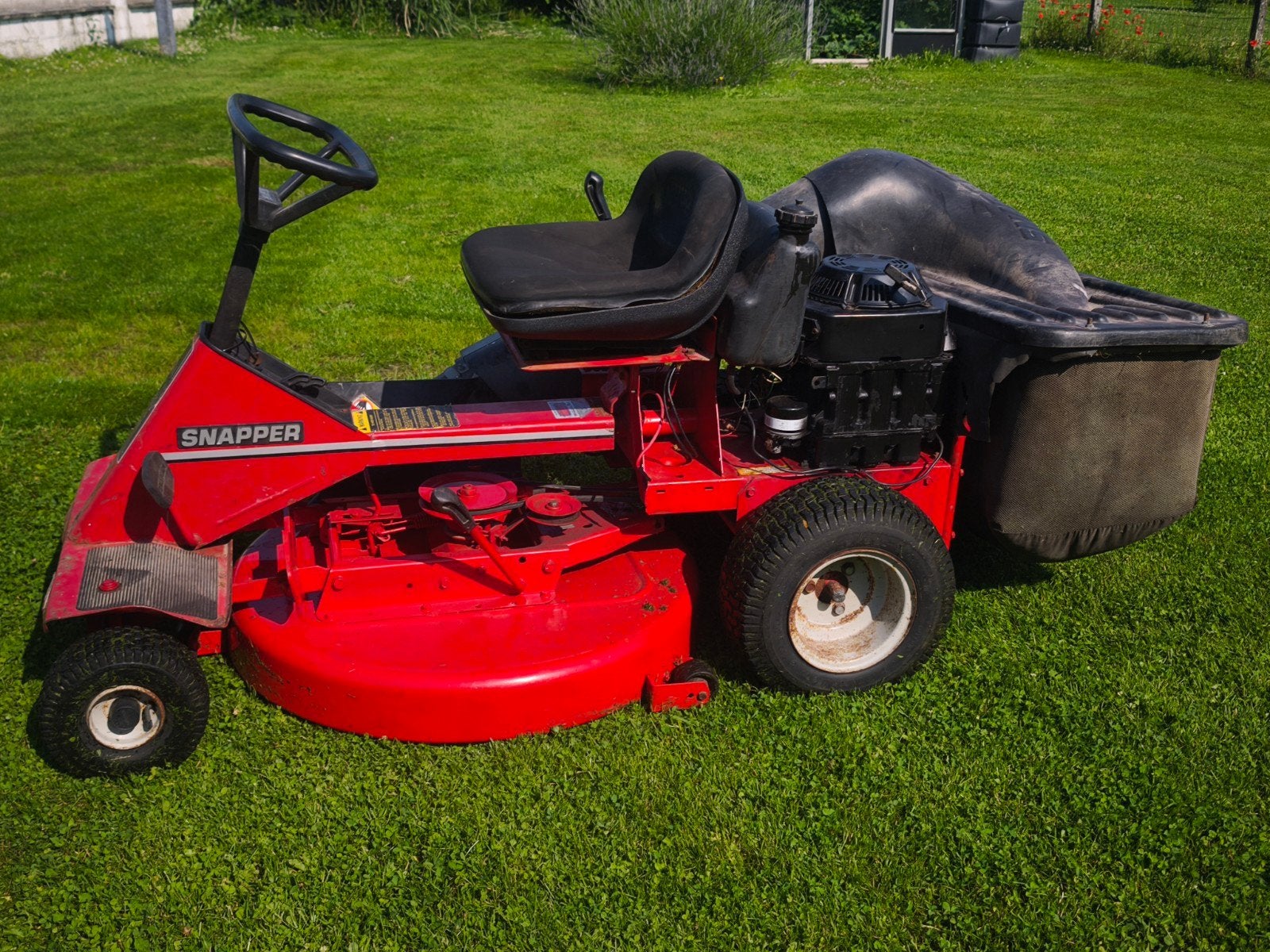 Tracteur tondeuse snapper, Ophalen, Versnellingen