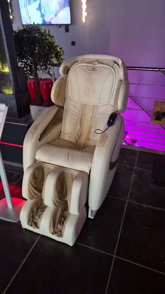 Massagestoel, Sports & Fitness, Enlèvement, Utilisé, Chaise de massage ou Coussin