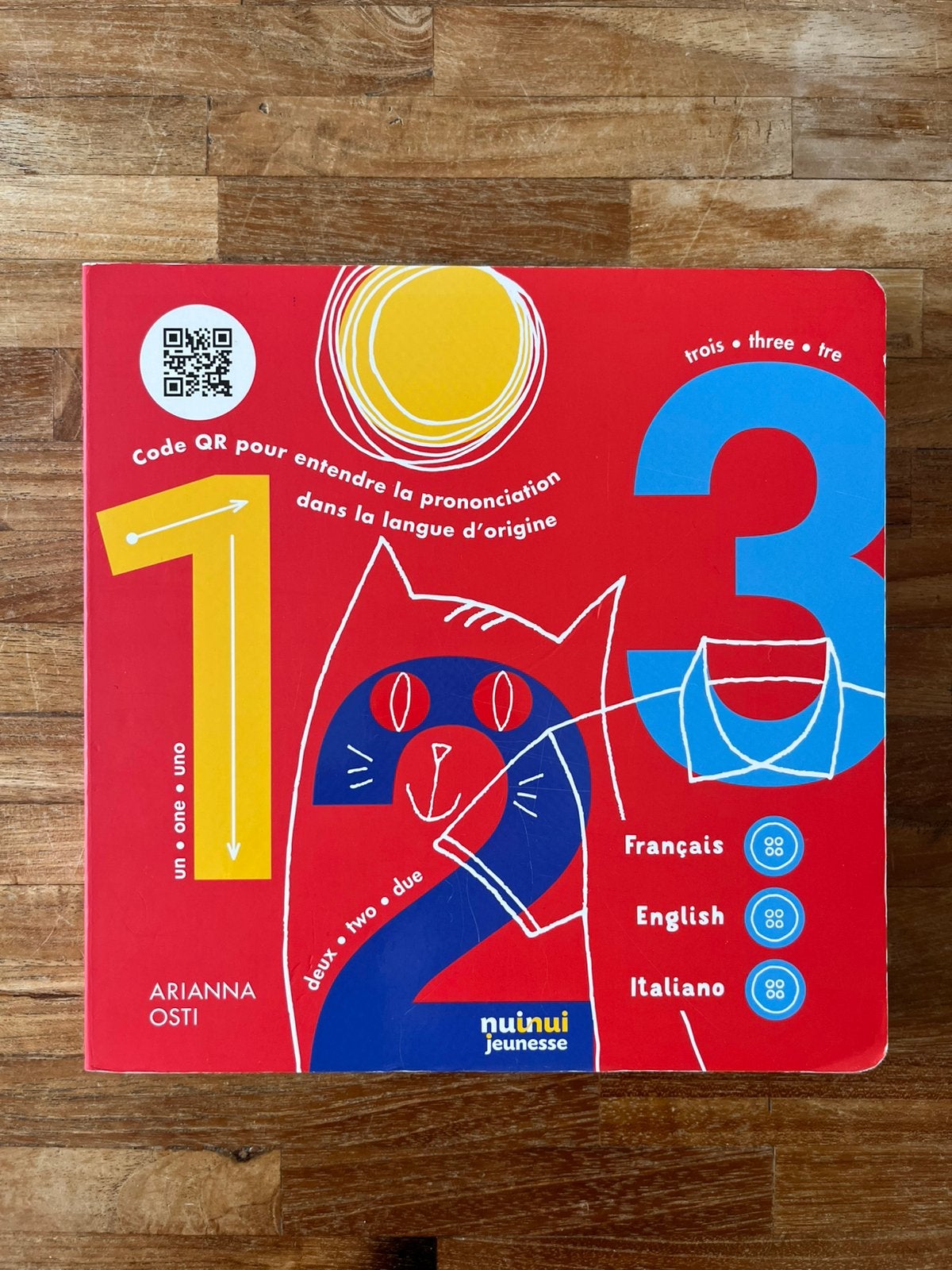 Livre chiffres - trilingue, Enlèvement, Comme neuf, Langue et Lecture, Sonore