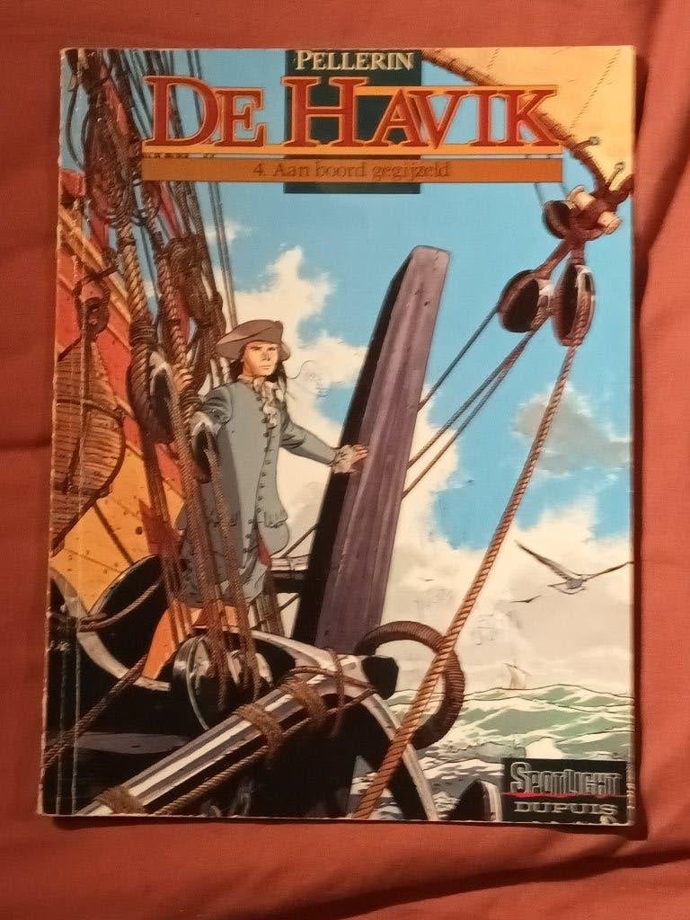de havik 4: aan boord gegijzeld, Eén stripboek, Ophalen, Gelezen