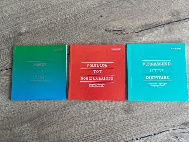 3 boekjes / lekker koken, Enlèvement ou Envoi, Neuf, Colruyt, Pays-Bas et Belgique