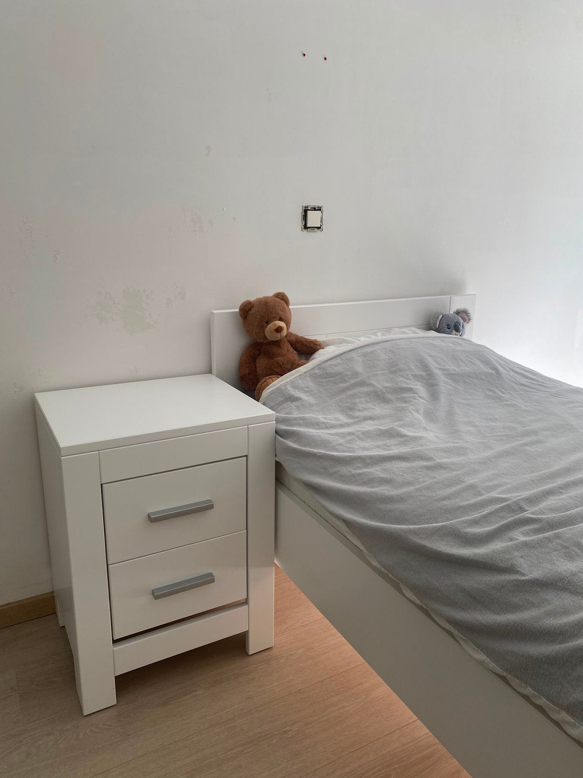 Bopita Corsica tienerkamer / slaapkamer mat wit, Ophalen, Gebruikt, Eenpersoons, Modern
