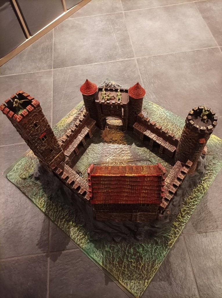 château fort, Enlèvement