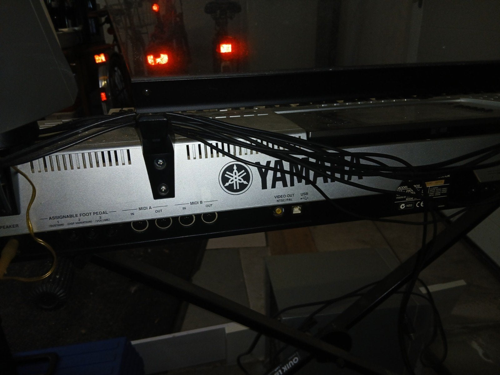yamaha tyros keyboard, Ophalen, Gebruikt, Yamaha, Met standaard