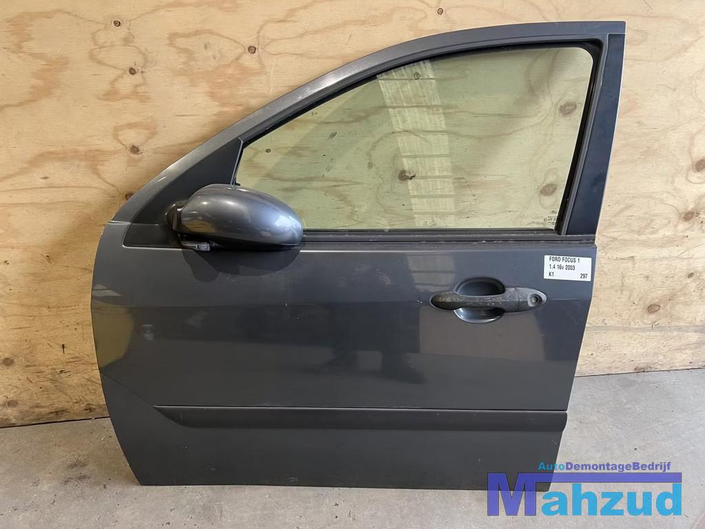 FORD FOCUS 1 STATION Grijs K1 deur links voor spiegel 1999-2, Gebruikt, Deur, Info@ford.com, Voor