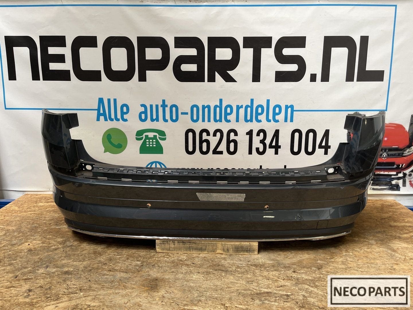 SKODA KODIAQ ACHTERBUMPER BUMPER ORGINEEL, Gebruikt, -, -, Ophalen of Verzenden