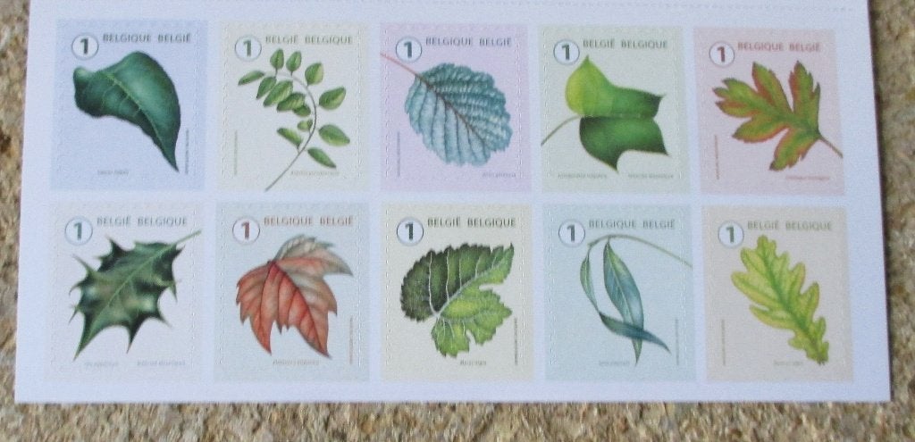 1 boekje B187 bladvormen, Frankeerzegel, Ophalen of Verzenden, Zonder stempel, Postfris