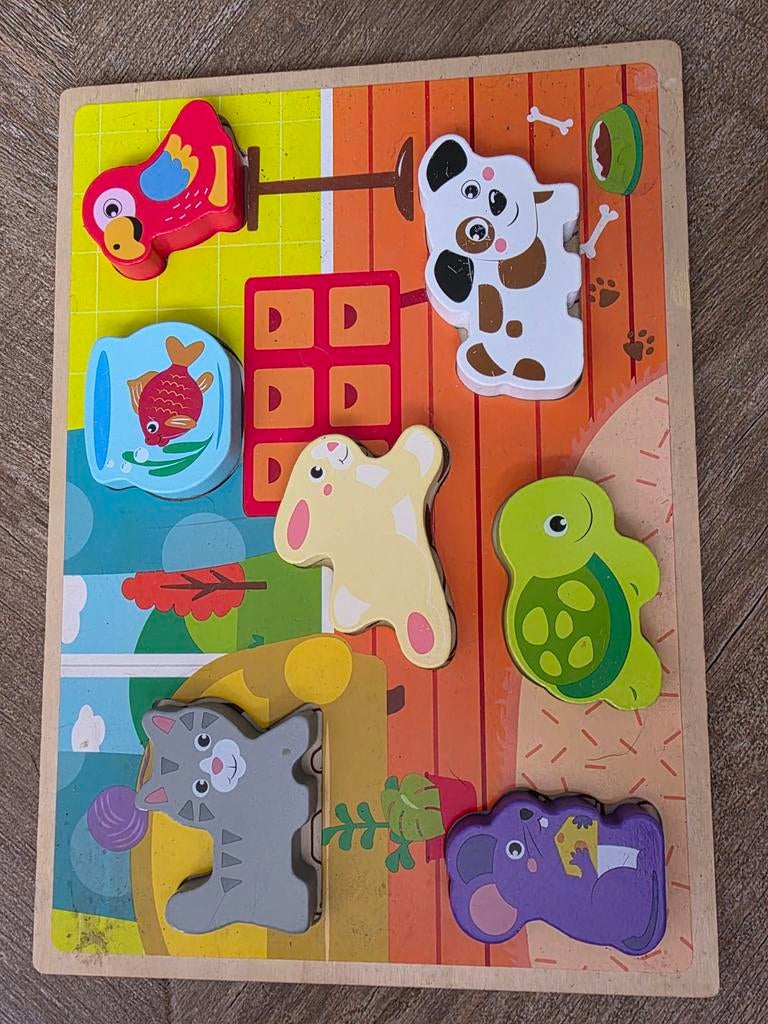 5 jeux en bois pour enfants, Enlèvement, En bois