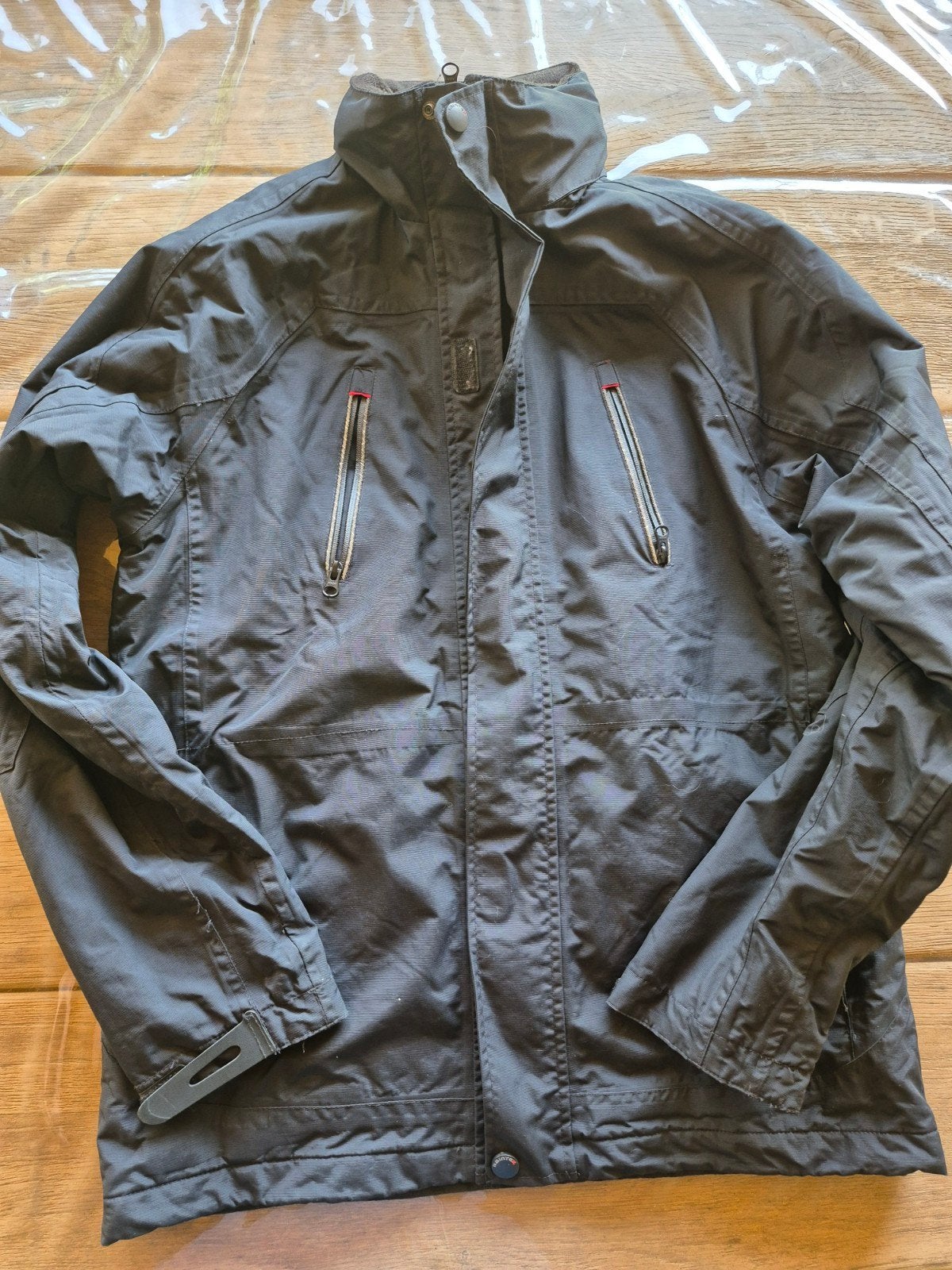 heren jas, Ophalen, Gedragen, Maat 48/50 (M), Blauw