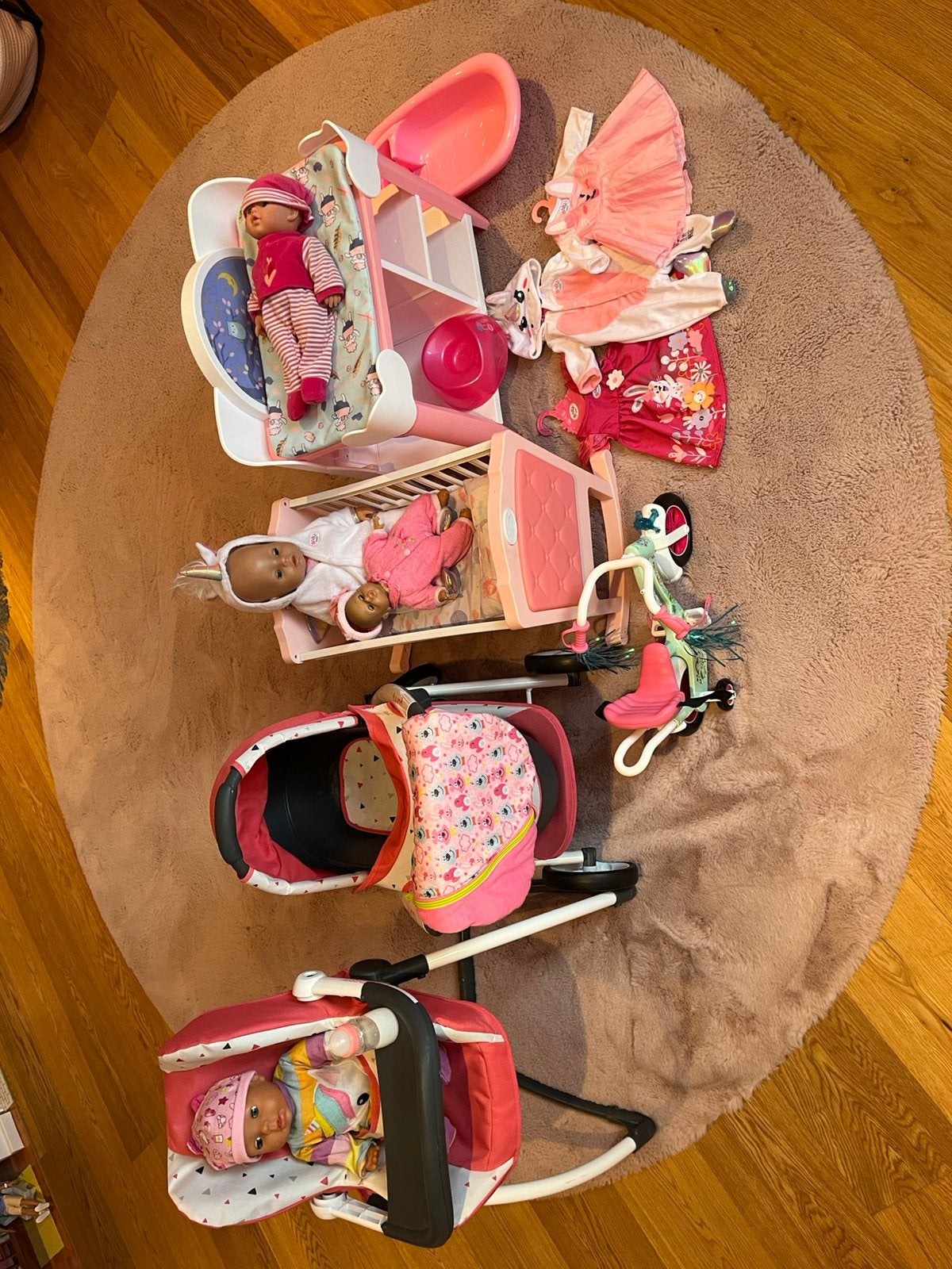 Volledige poppenset, Enfants & Bébés, Accessoires de mode pour enfants, Enlèvement, Utilisé