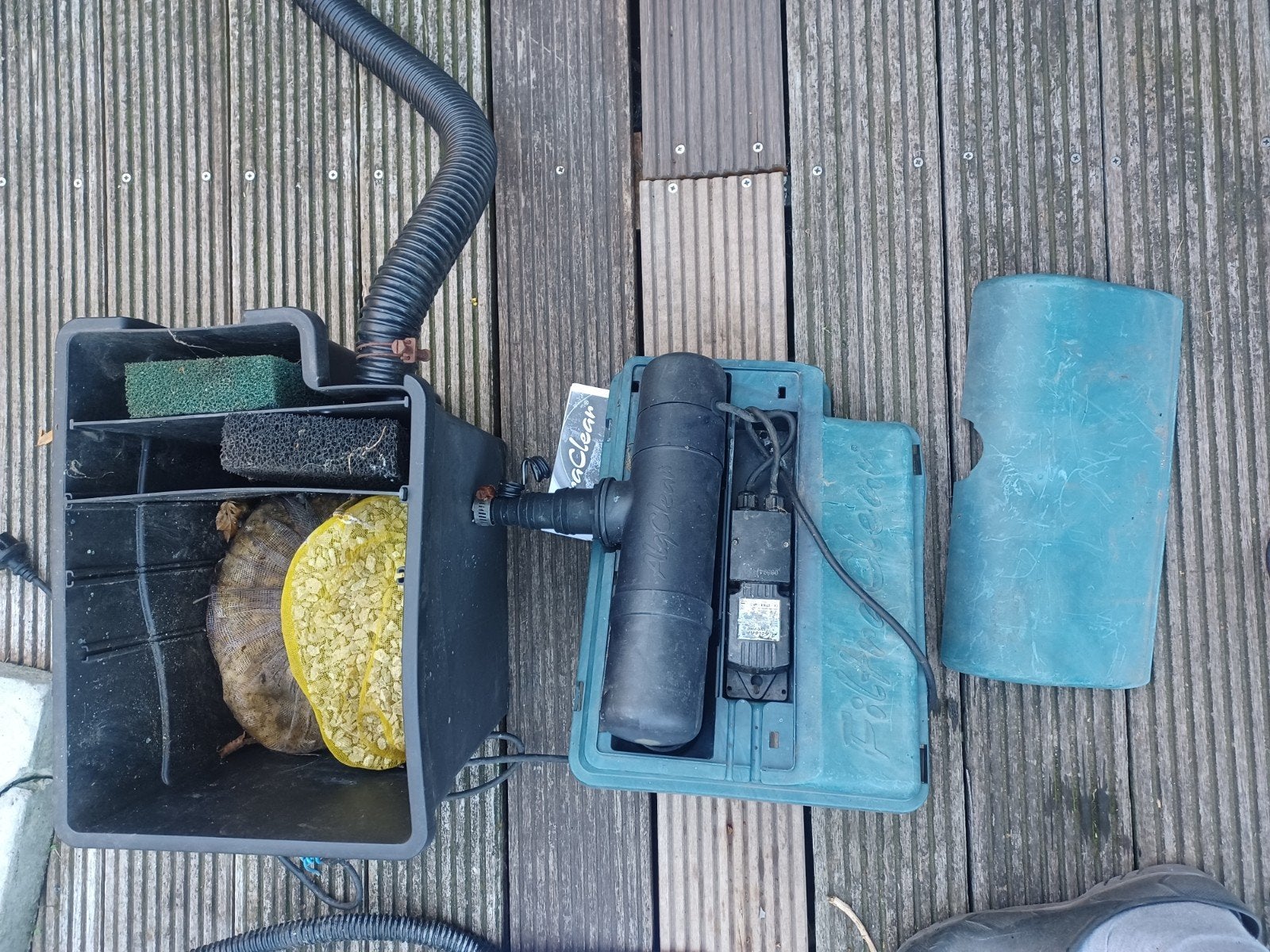 waterfilter met extra UV-filter, Tuin en Terras, Ophalen of Verzenden, Gebruikt