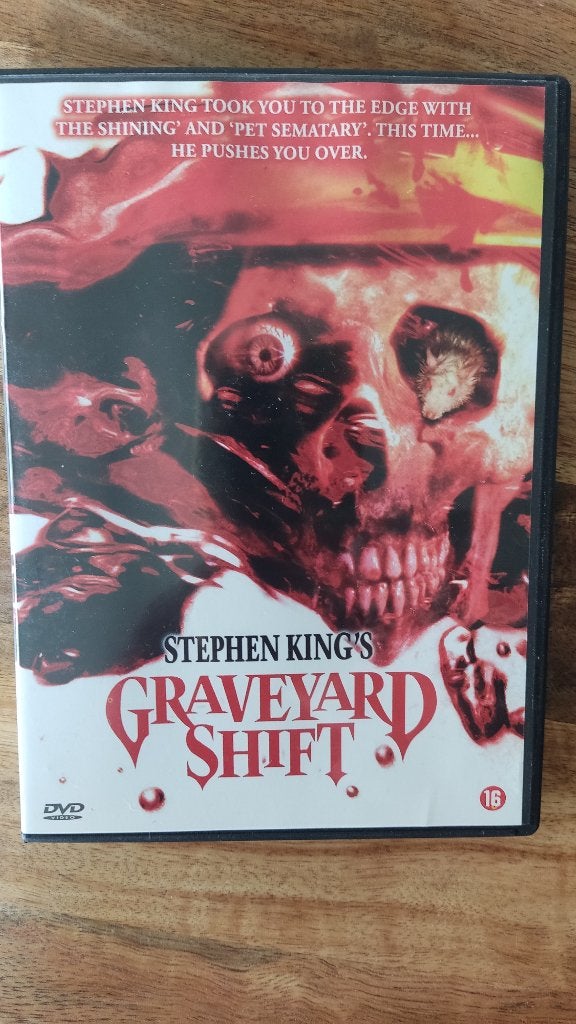 Stephen King’s Graveyard Shift – DVD – Zeer goede staat, Engels, Vanaf 16 jaar, Nederlands, Monsters