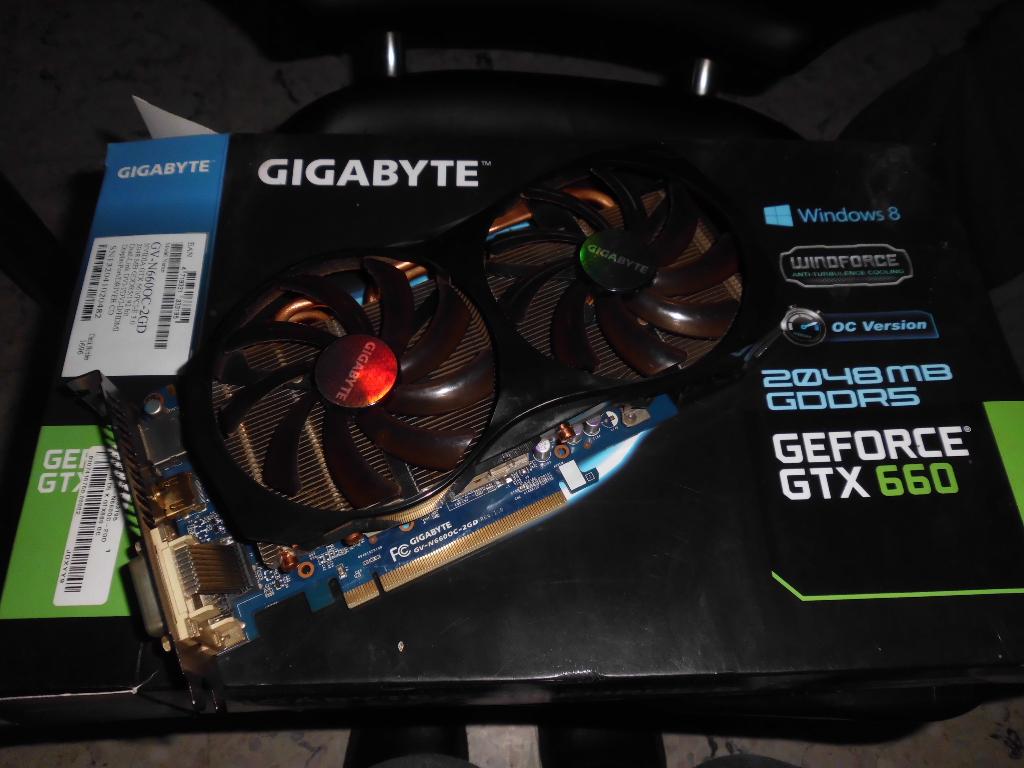 Gigaoctet GeForce GTX660, Informatique & Logiciels, PCI-Express 3, Enlèvement ou Envoi, HDMI, GDDR5
