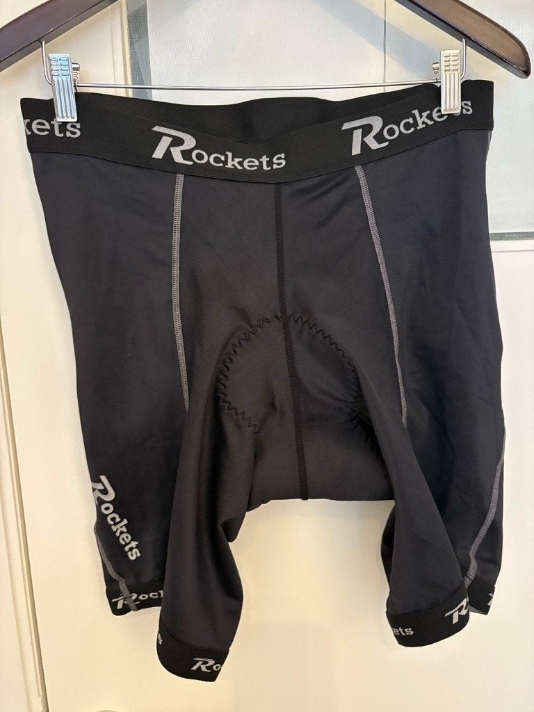 Rockets Chrome Deluxe hoge kwaliteit fiets short XL - Unisex, Zwart, Ophalen of Verzenden, Hardlopen of Fietsen, Maat 56/58 (XL)
