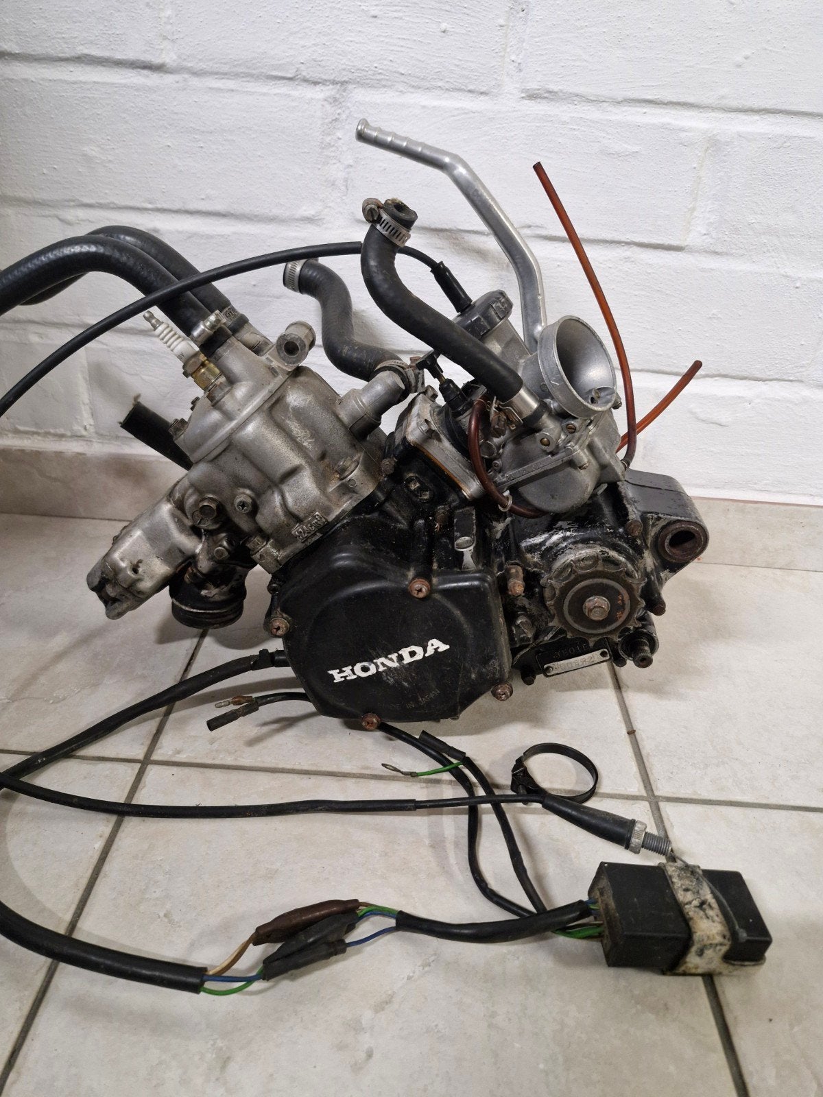 honda cr125, Ophalen