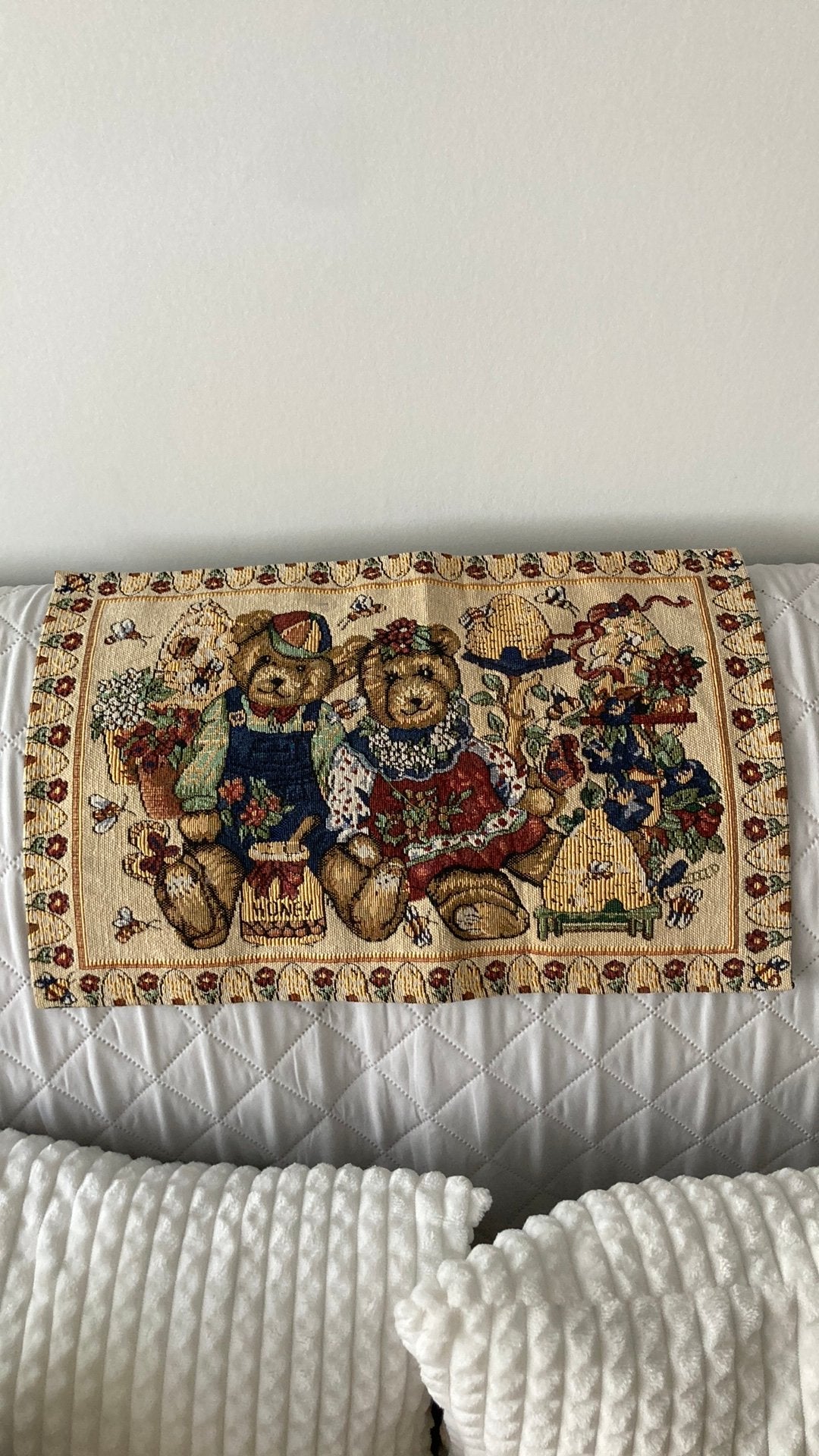Dit is een geweven Boyds Bears & Friends placemat, Ophalen of Verzenden