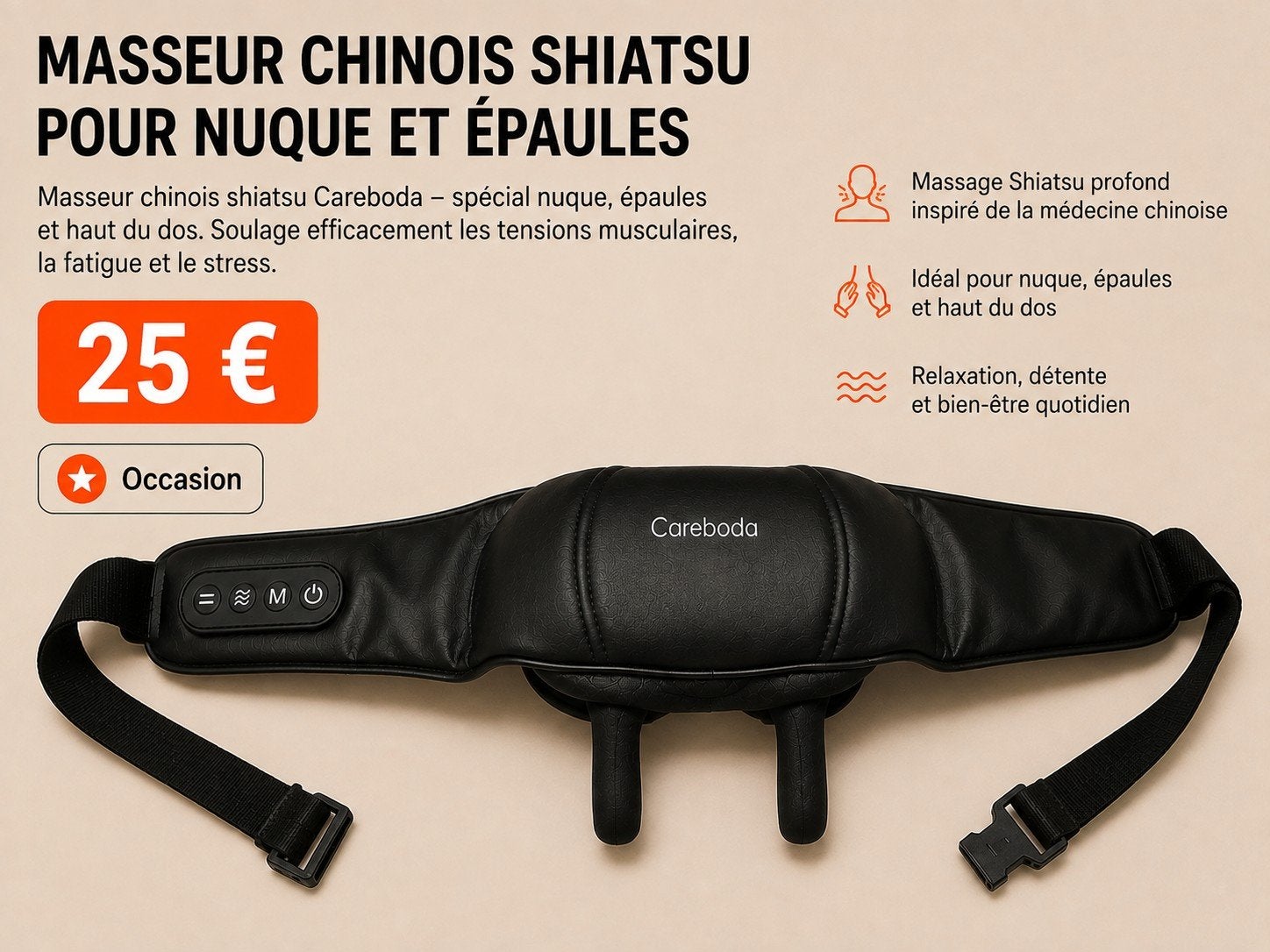 Masseur chinois nuque epaules