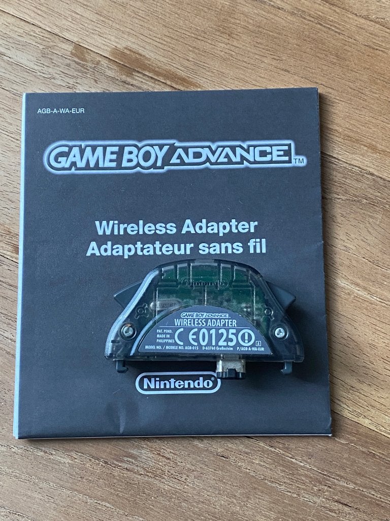 Wireless Adapter Nintendo Game Boy Advance, Consoles de jeu & Jeux vidéo, Enlèvement ou Envoi, Utilisé, Game Boy Advance