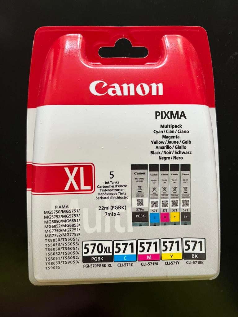 Canon inktpatronen printer, Computers en Software, Printerbenodigdheden, Ophalen, Nieuw, Cartridge