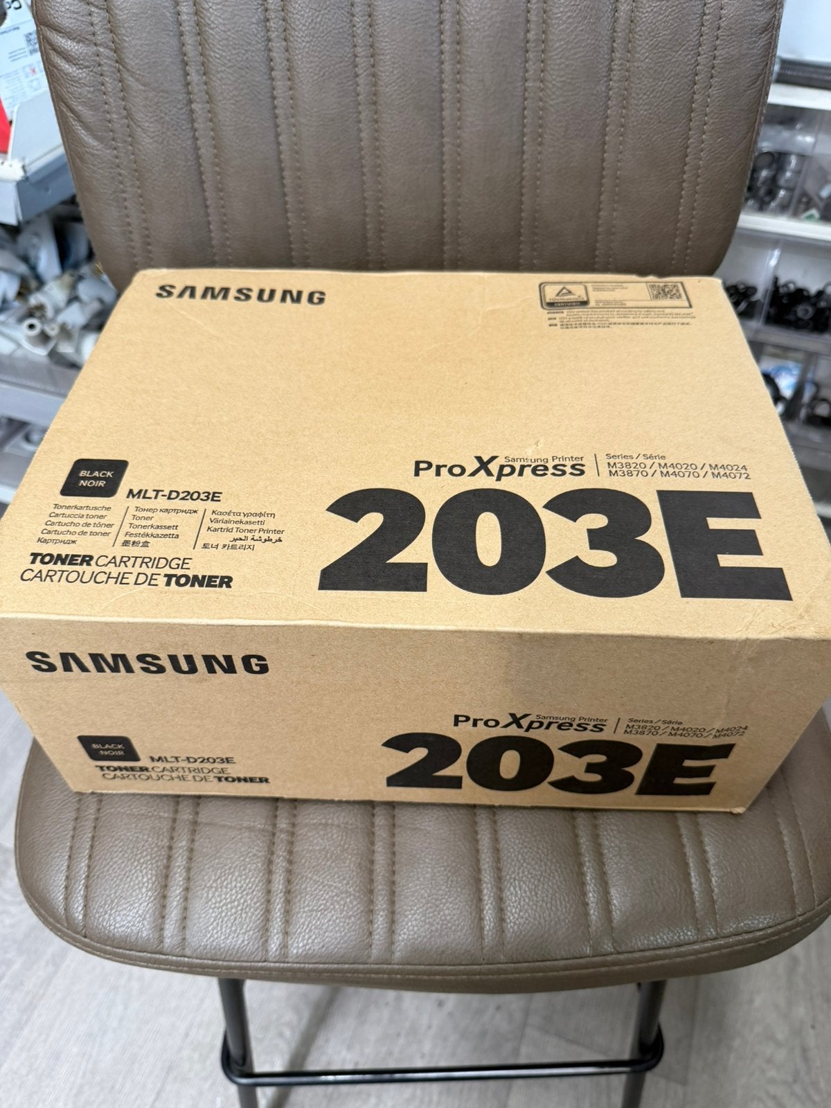 Toner Samsung ProXpress 203E MLT-D203E Original Neuf – Noir, Doe-het-zelf en Bouw, Kratten en Dozen, Ophalen, Zo goed als nieuw