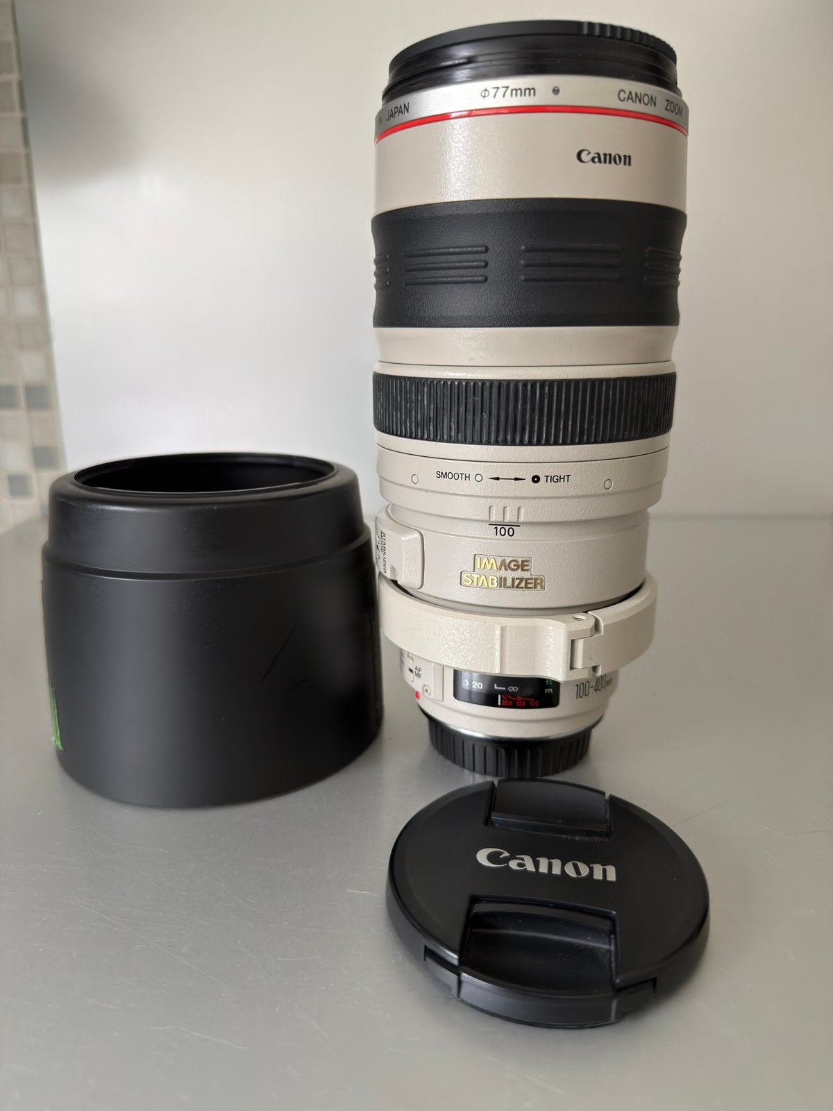Canon Ef 100-400 f/4,5-5,6 L IS USM, Audio, Tv en Foto, Foto | Lenzen en Objectieven, Ophalen, 400 mm, Canon, Statiefgondel