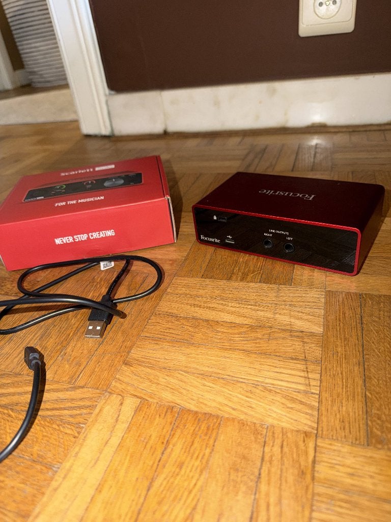 Focusrite Scarlett Solo 3rd Gen – Comme neuve, Informatique & Logiciels, Cartes son, Enlèvement ou Envoi, Comme neuf, Externe
